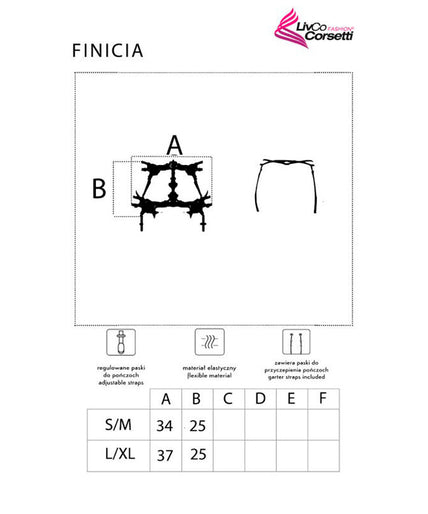 Pleasurements – Livco Corsetti Fashion – Finicia Strapsgürtel Schwarz S/m Pleasurements – Livco Corsetti Fashion – Finicia Strapsgürtel Schwarz S/m