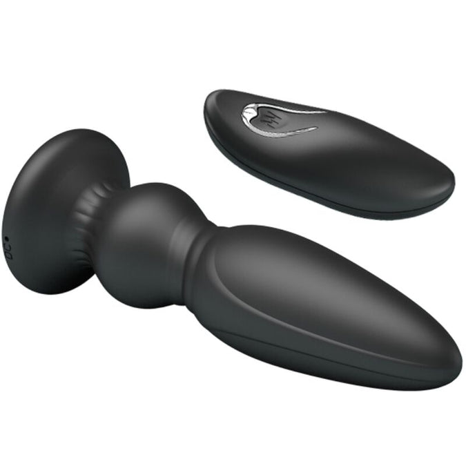 Mr Play – Leistungsstarker Vibrator mit Fernbedienung Analplug Schwarz