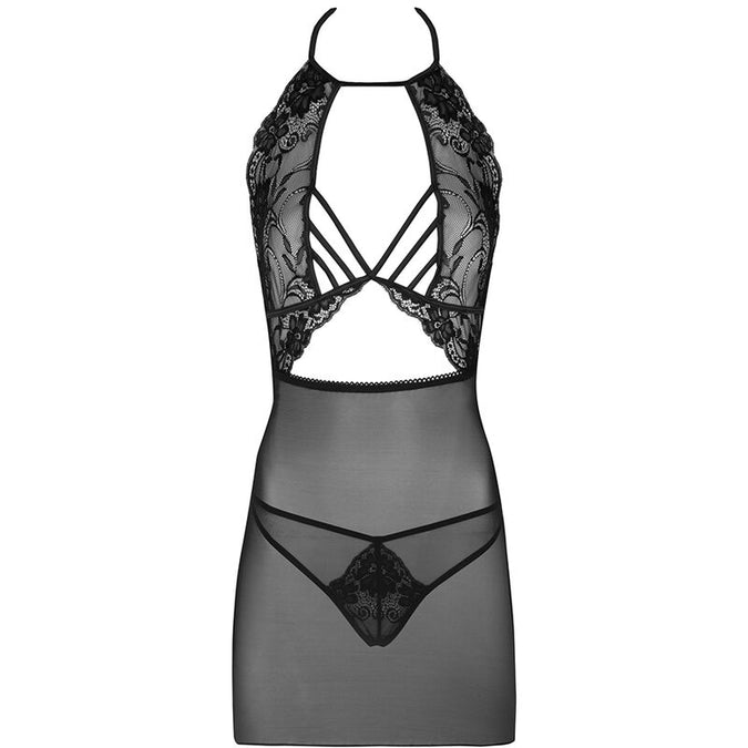 Livco Corsetti Fashion – Malviami Lc 90625 Shirt + Slip Schwarz L/xl