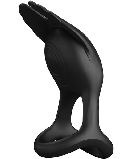 Pretty Love – Silas Vibrant Penis Ring 7 Vibrations Black Silicone Pretty Love – Silas Vibrant Penis Ring 7 Vibrations Black Silicone