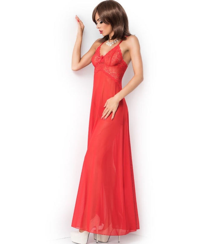 Chilirose – Cr 3883 Babydoll Lang Rot S/m