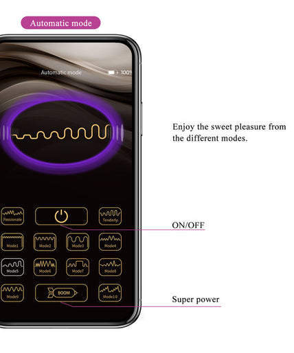 Pretty Love – Hector Electroshock Vibrator By App Control Purple Pretty Love – Hector Electroshock Vibrator By App Control Purple