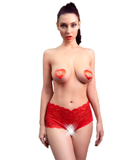 Chilirose – Cr 4641 Slip ohne Schritt Rot S/m Chilirose – Cr 4641 Slip ohne Schritt Rot S/m