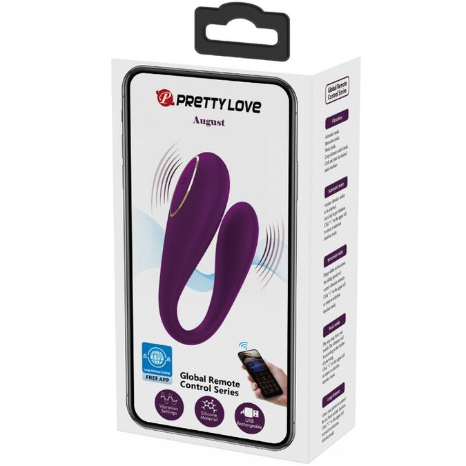 Pretty Love – August Fernbedienung Global Doppeltes Pleasure Vibrator