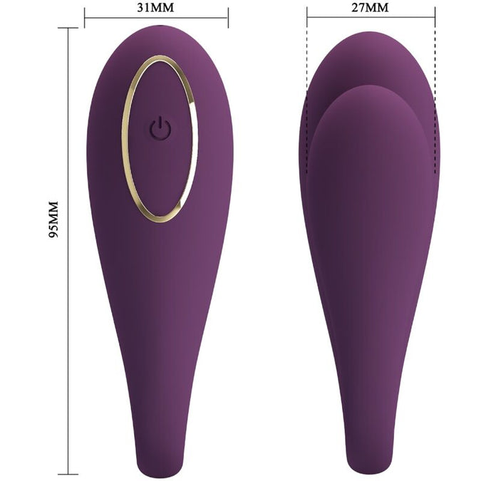 Pretty Love – August Fernbedienung Global Doppeltes Pleasure Vibrator