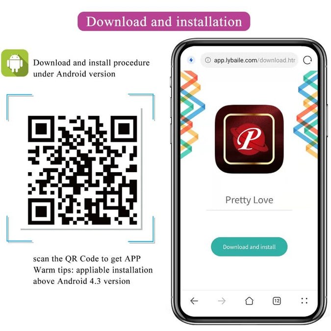 Pretty Love – Abner App Lila