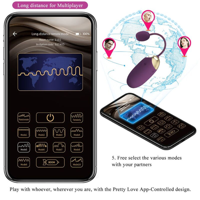 Pretty Love – Abner App Lila