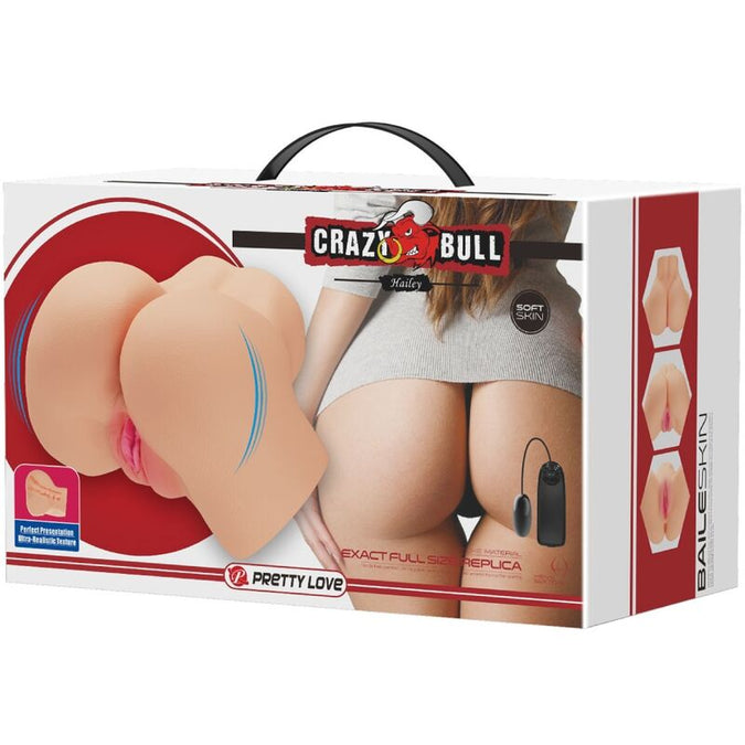 Crazy Bull – Realistische Vagina und Anus Hailey Vibrator
