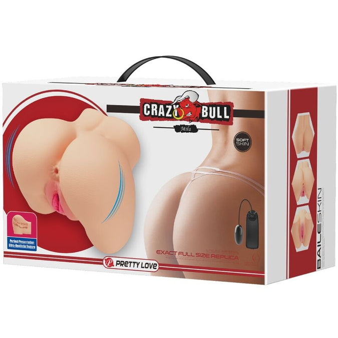 Crazy Bull – Realistische Vagina und Anus Mila Vibrator