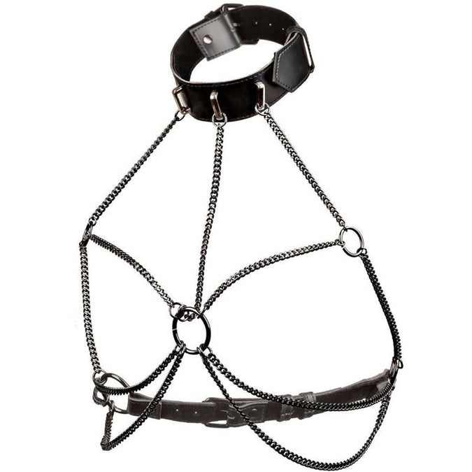 Calexotics – Euphoria Plus Size Mehrfach-Kettenhalsband Harness