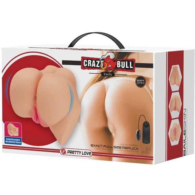 Crazy Bull – Realistische Vagina und Anus Emilia Vibrator