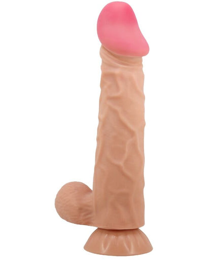 Pleasurements – Pretty Love – Realistischer Gleitender Skin-Dildo in Fleischfarbe, 24 cm Pleasurements – Pretty Love – Realistischer Gleitender Skin-Dildo in Fleischfarbe, 24 cm