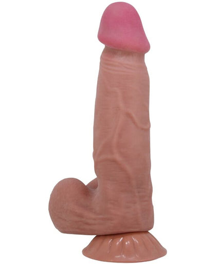 Pleasurements – Pretty Love – Realistischer Dildo aus gleitendem Material, Braun, 20,6 cm Pleasurements – Pretty Love – Realistischer Dildo aus gleitendem Material, Braun, 20,6 cm