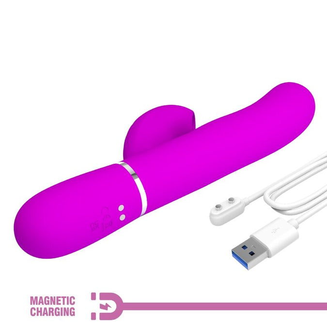 Pretty Love – Perlita Multifunction 3-in-1 G-spot vibrator violet