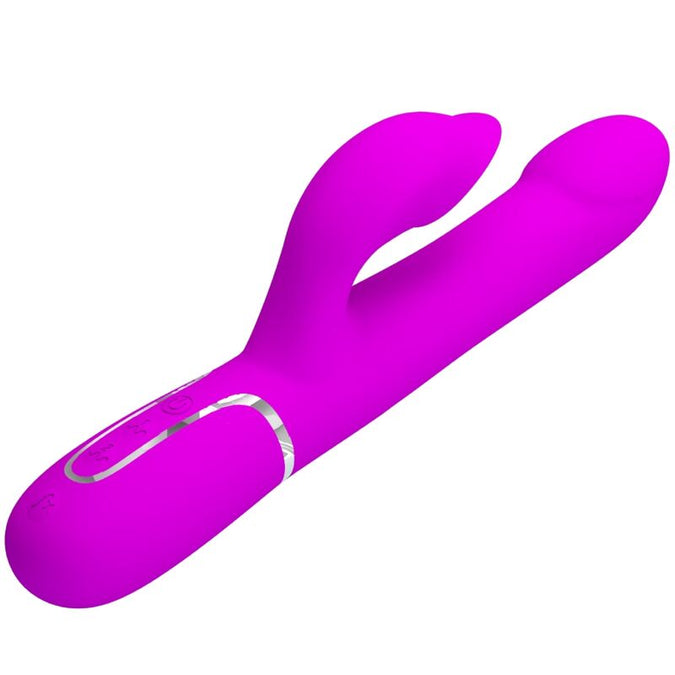 Pretty Love – Rabbit-Vibrator Perlen Violett