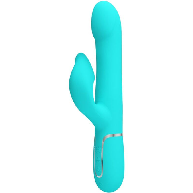 Pretty Love – Rabbit Vibrator Perlen Aqua Grün
