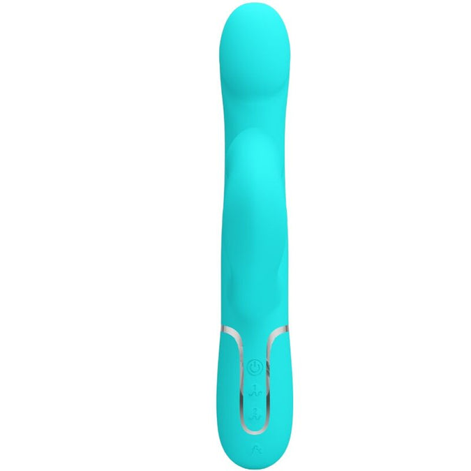 Pretty Love – Rabbit Vibrator Perlen Aqua Grün
