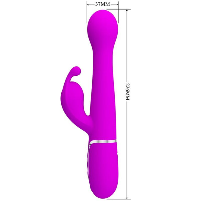 Pretty Love – Dejon Rabbit Vibrator 3 In 1 Multifunktion Violett