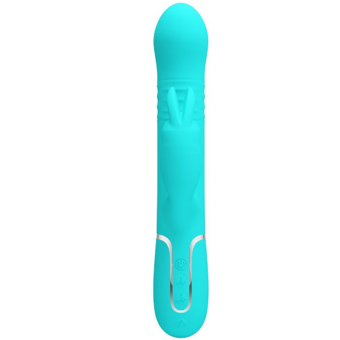 Pretty Love – Coale Rabbit Vibrator Perlen Aqua Grün
