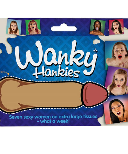 Spencer & Fleetwood – Wanky Hankies 7 Extra Large Women's Handkerchiefs Spencer & Fleetwood – Wanky Hankies 7 Extra Large Women's Handkerchiefs