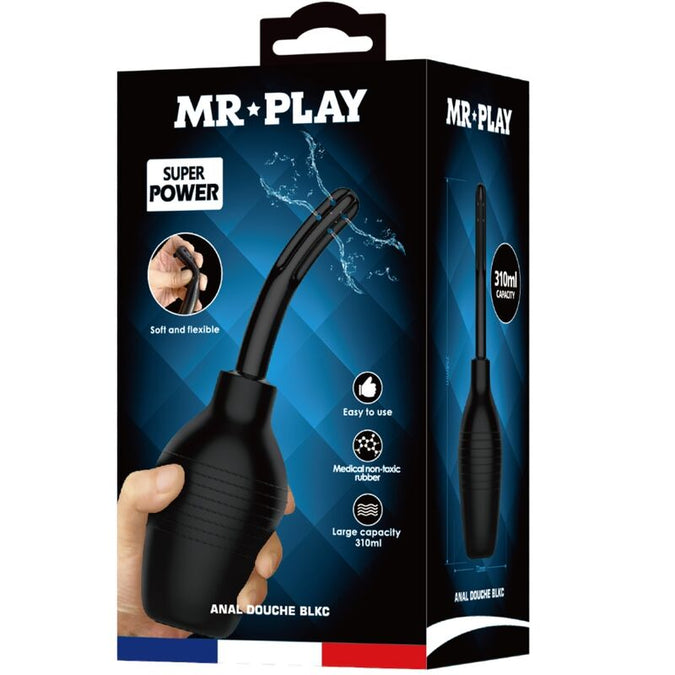 Mr Play – Anal Dusche Blkc Super Power Schwarz