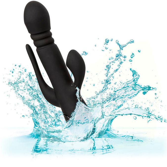 Calexotics – Vibrator Triple Euphoria Black