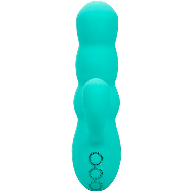 Calexotics – Del Mar Diva Vibrator Rabbit Aqua Grün von California Dreaming