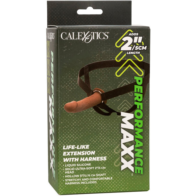 Calexotics – Performance Maxx Life – Like Extension met harnas Bruine huid