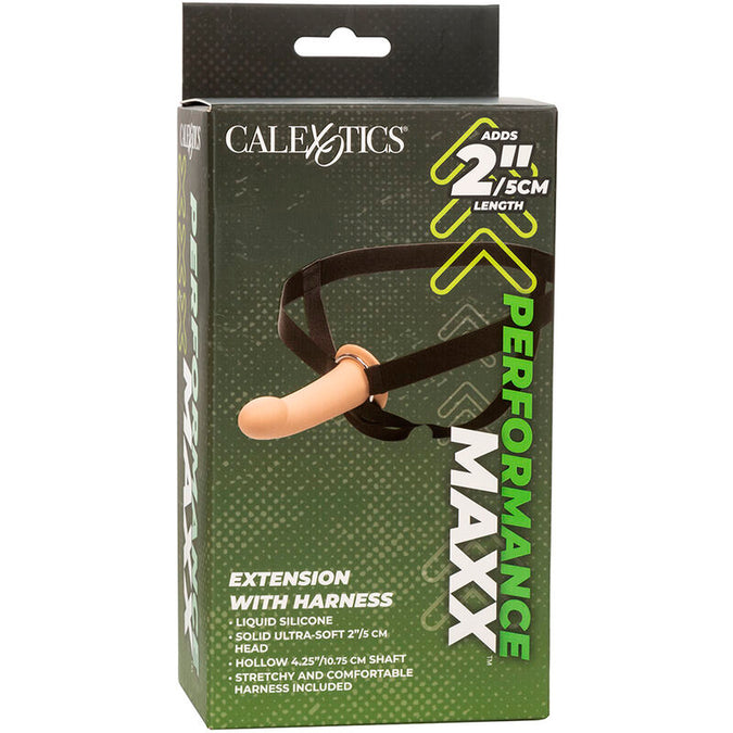 Calexotics – Performance Maxx Extension mit Harness Helle Haut
