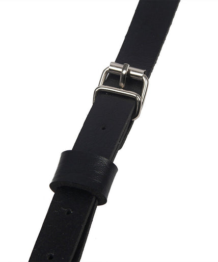 Subblime – Leder Ring Brust Harness Schwarz Einheitsgröße Subblime – Leder Ring Brust Harness Schwarz Einheitsgröße