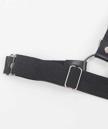 Subblime – Gürtel Und Strapshalter-Geschirr Mit Ringen Und Kettendetail Einheitsgröße Subblime – Gürtel Und Strapshalter-Geschirr Mit Ringen Und Kettendetail Einheitsgröße