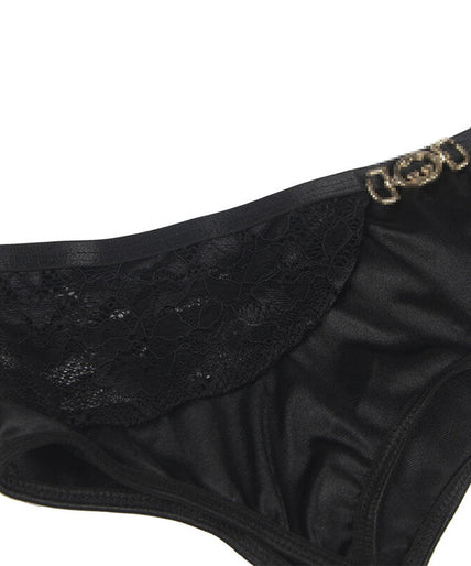 Subblime – Set Of 3 Pieces Bra + Thong + Lace Garter Black S/m Subblime – Set Of 3 Pieces Bra + Thong + Lace Garter Black S/m