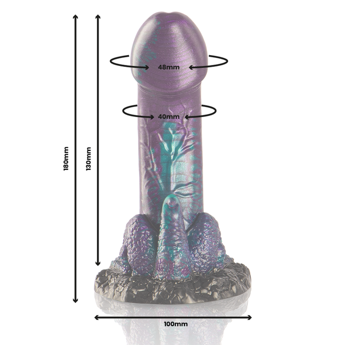Epic – Basilisk Dildo Doppeltes Schuppiges Pleasure Kleine Größe