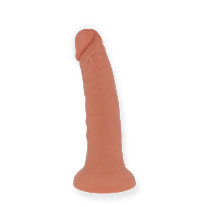 Oninder – Medium Bogotá Vibrator Dildo 9 Geschwindigkeiten Natur 20 cm – Ø – 4,2 cm – Kostenlose App