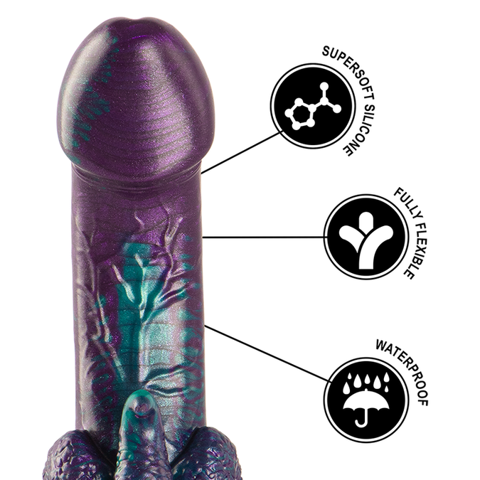 Epic – Basilisk Dildo Doppeltes Schuppiges Pleasure Kleine Größe