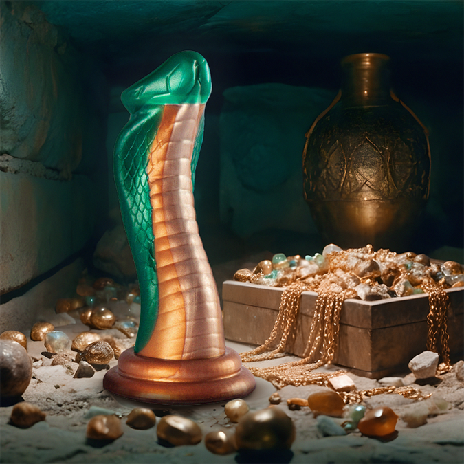 Epic – Python Dildo Kobra Grün
