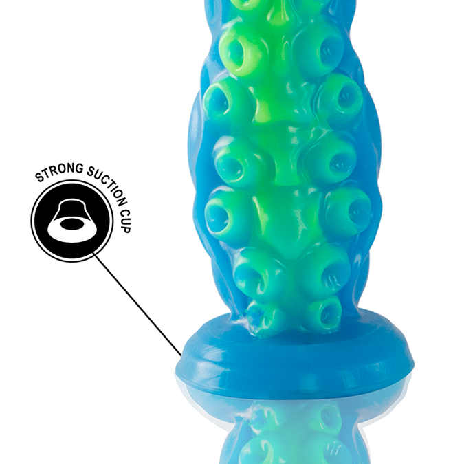 Epic – Scylla Fluoreszierender Dünner Tentakel Dildo Große Größe