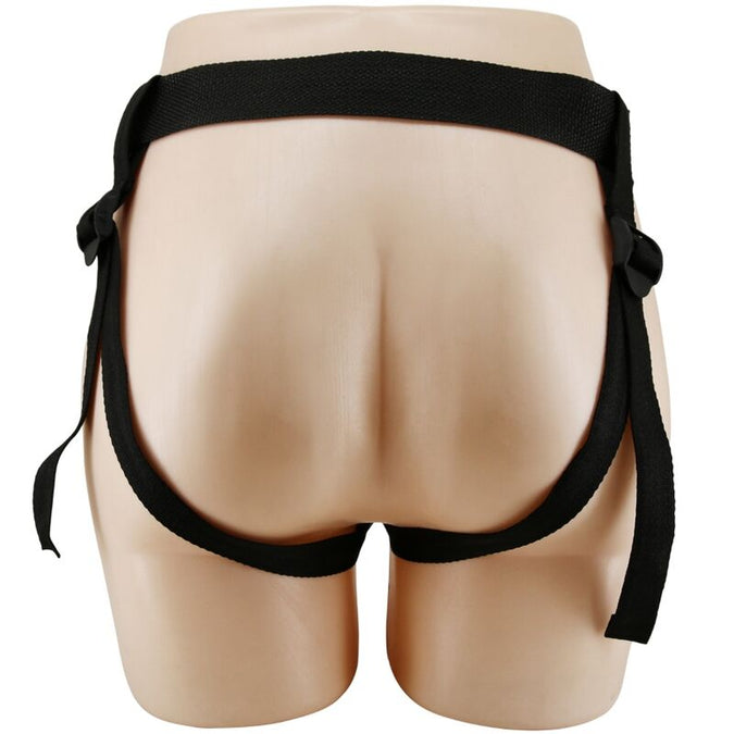 Pretty Love – Mavis Universal-Harness-Slip mit Dildo 19 cm, Naturfarben