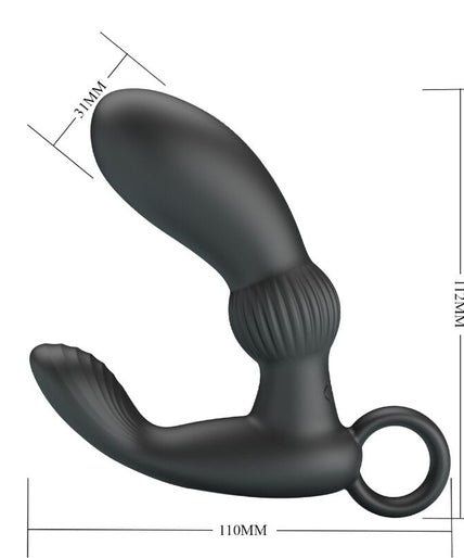 Pleasurements – Pretty Love – Cayla Prostata Vibrator mit Fernbedienung – Schwarz Pleasurements – Pretty Love – Cayla Prostata Vibrator mit Fernbedienung – Schwarz