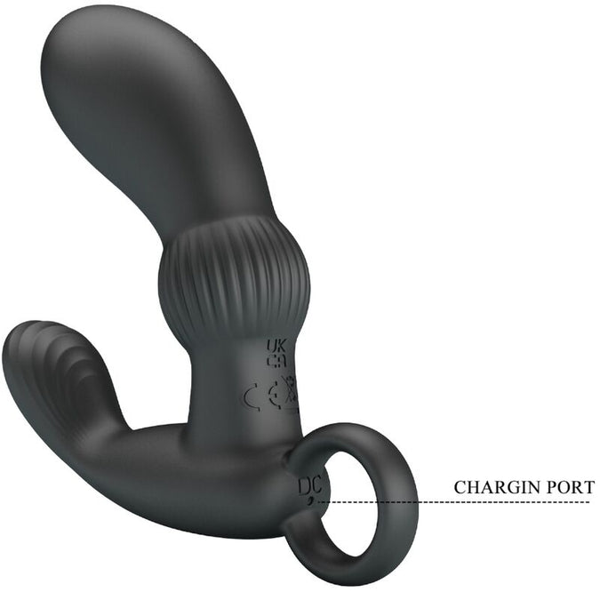 Pleasurements – Pretty Love – Cayla Prostata Vibrator mit Fernbedienung – Schwarz