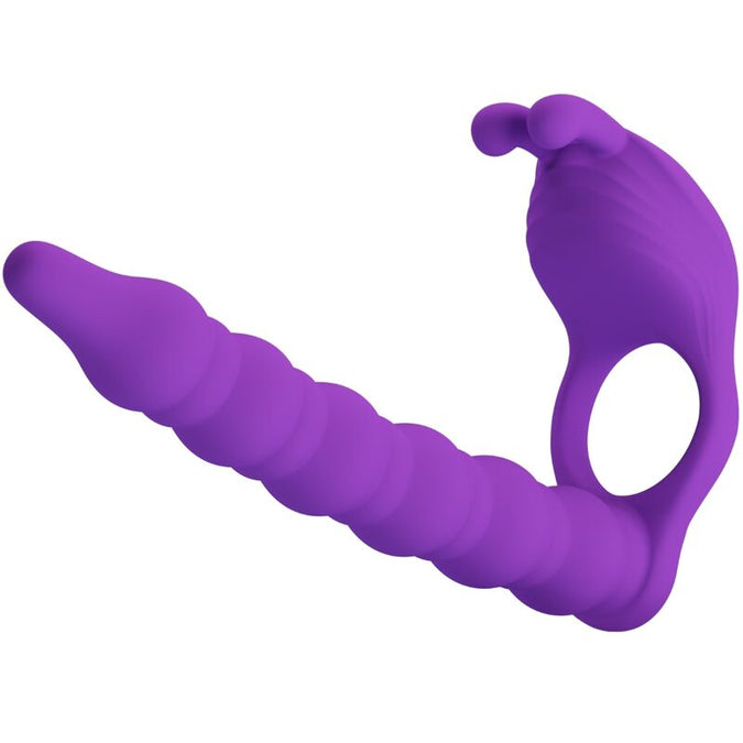 Pretty Love – Blackney Penissring Met Lila Vibrator Plug