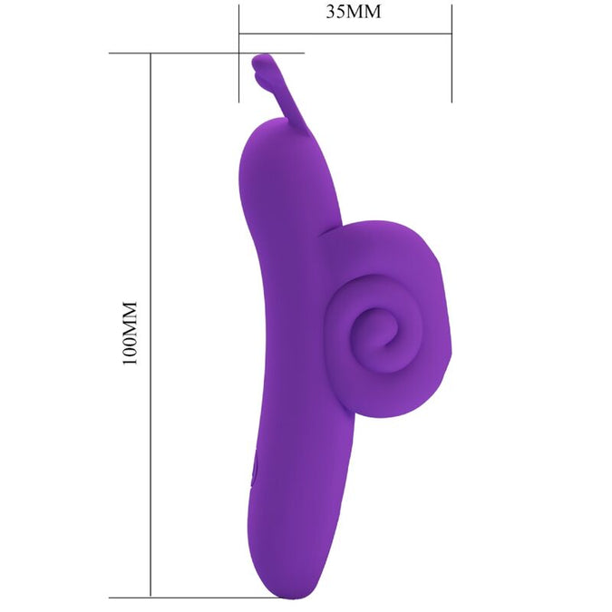 Pretty Love – Snail kraftvoller lila Fingersimulator