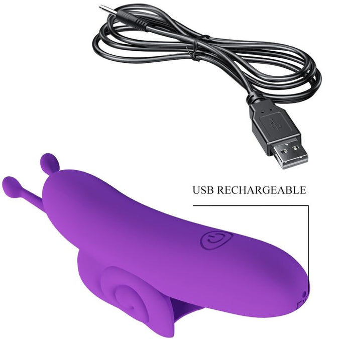 Pretty Love – Snail kraftvoller lila Fingersimulator