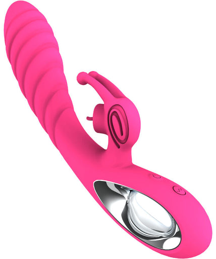 Armony – Vicky Rabbit Vibrator mit Fuchsia Zugring Zunge Armony – Vicky Rabbit Vibrator mit Fuchsia Zugring Zunge