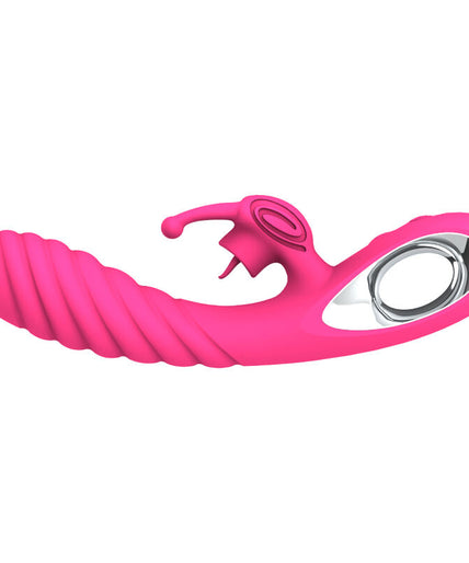 Armony – Vicky Rabbit Vibrator mit Fuchsia Zugring Zunge Armony – Vicky Rabbit Vibrator mit Fuchsia Zugring Zunge