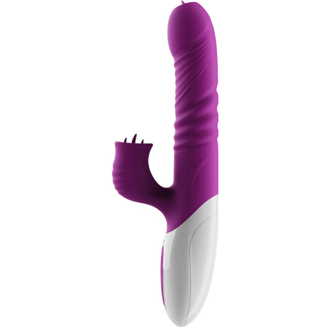 Armony – Dubbele Tong Vibrator & Stotende Violet Warmte-effect