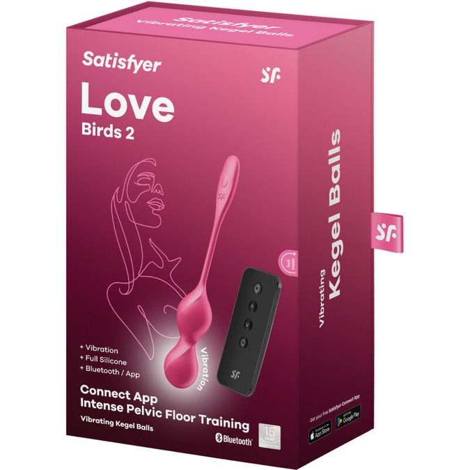 Satisfyer – Love Birds 2 Vibrations-Kegel-Kugeln + kostenlose App