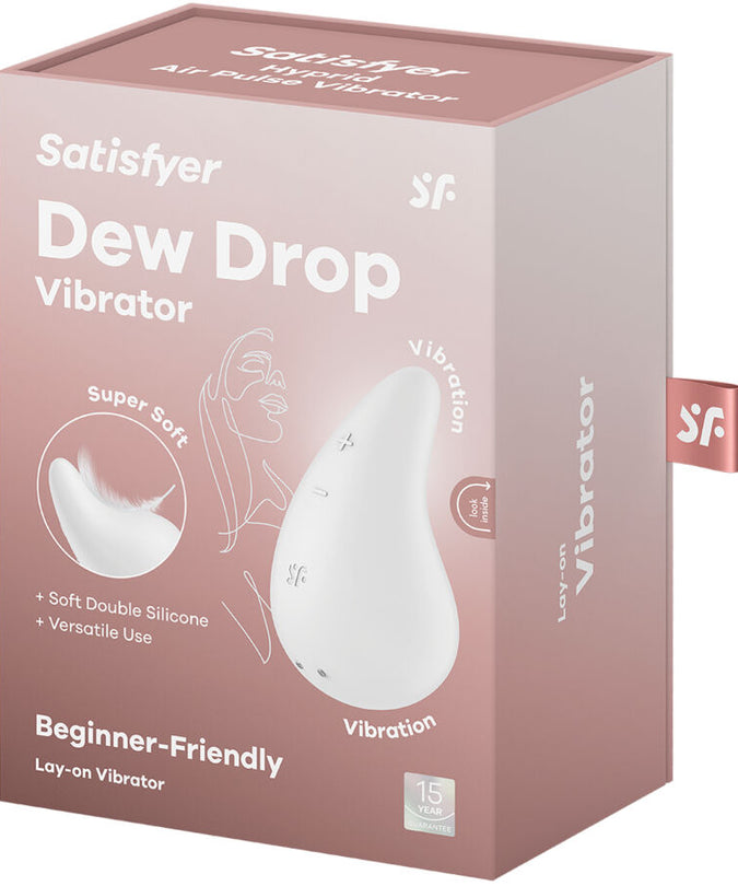 Satisfyer – Dew Drop Vibrator Auflegevibrator Weiß