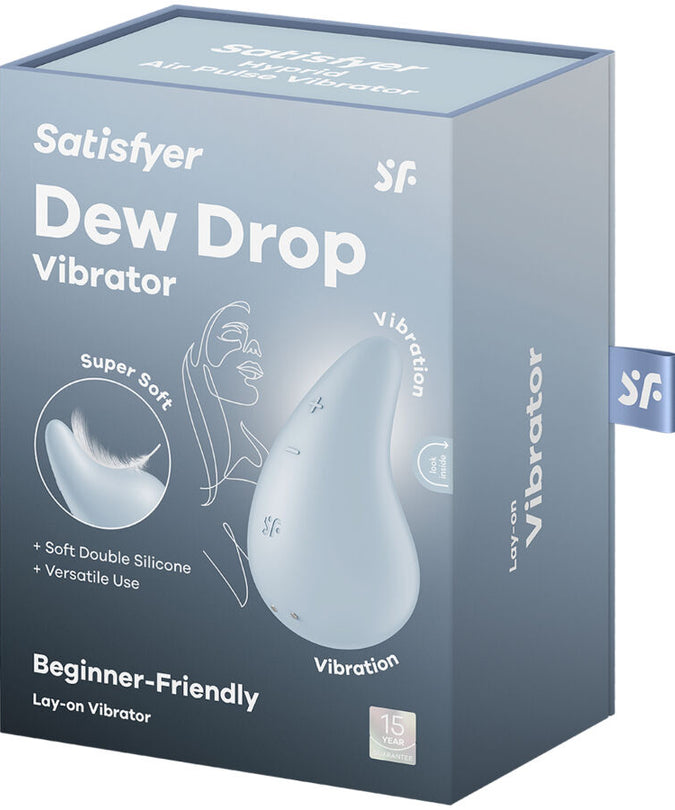 Satisfyer – Dew Drop Vibrator Auflegevibrator Blau