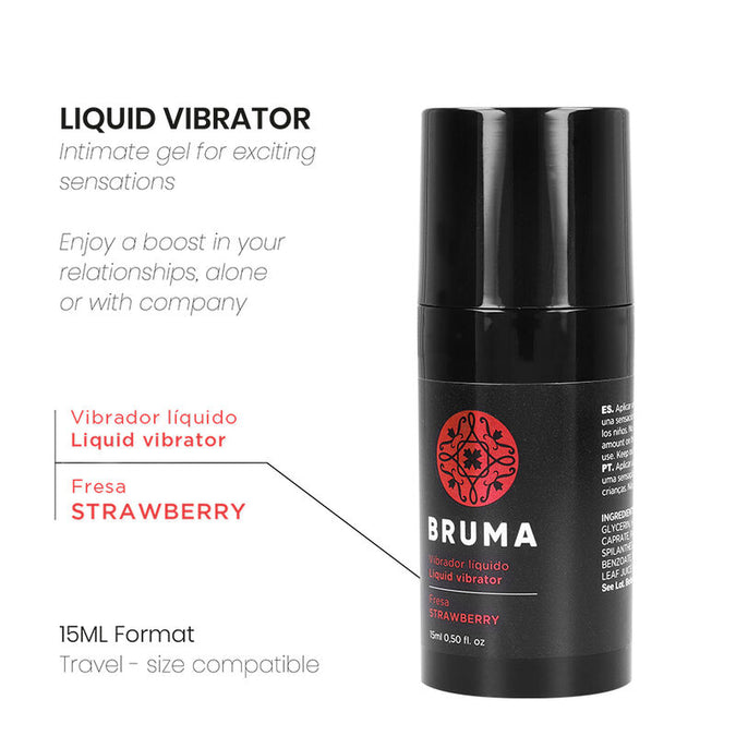 Bruma – Liquid Vibrator Ultra Sliding Erdbeere 15 Ml